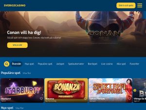 Screenshot Sverigecasino