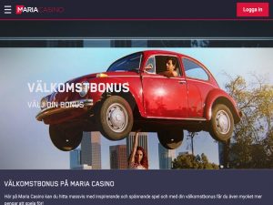 Screenshot Maria Casino