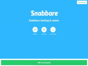 Screenshot Snabbare Casino