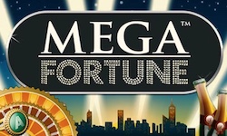 Logga för Mega Fortune