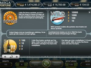Screenshot Mega Fortune
