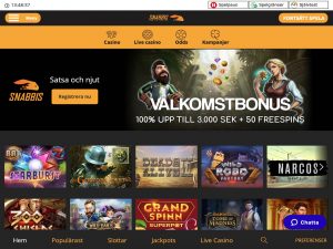 Screenshot Snabbis Casino