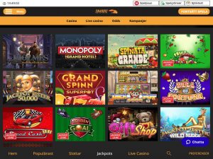 Screenshot Snabbis Casino