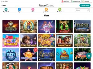 Screenshot Nano Casino